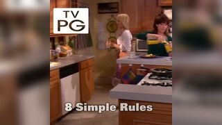 18 year old Kaley Cuoco on 8 Simple Rules