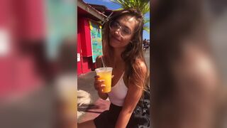 Who would join me and cover those glasses on Alexis Ren?