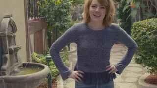 Emma Stone's amazing ass in jeans. God I'd love to see her asshole getting destroyed and gaped