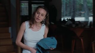 Brie Larson showing off her horny, hard nips while showing me how she'd jerk me off