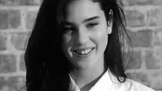 eighteen year old Jennifer Connelly smiling thinking about all the knobs she's gonna own for the next three decades