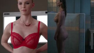 Betty Gilpin's 34DD tits and ass