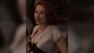 Scarlett Johansson's white titties lookin fucking delicious