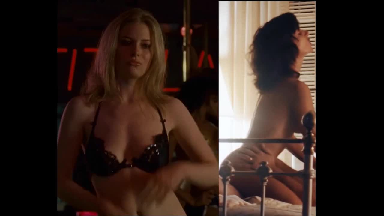 Nude celebs: Alison Brie & Gillian Jacobs - GIF Video | nudecelebgifs.com