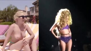 Lady Gaga's tits and ass