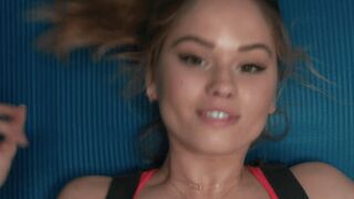 Debby Ryan ready to get fucked after a sweaty workout
