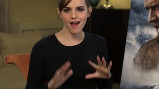 Emma Watson when her boyfriend walks in on a couple of his buddies fucking her