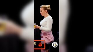 I would have loved for Scarlett Johansson to bounce on my tongue and let me suck her spicy butthole immediately following her Hot Ones interview.