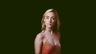 Saoirse Ronan flirts with you in her little slip