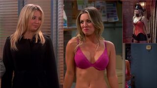 Kaley Cuoco is open for use. Go rough or gentle?
