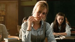 Your student Brie Larson constantly looking at you like this during lecture