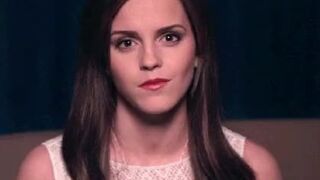 Imagine if Emma Watson gave you a blowjob with this intense gaze.