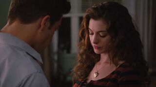 “You know I’m married, right?” asks Anne Hathaway before winking and licking your cock
