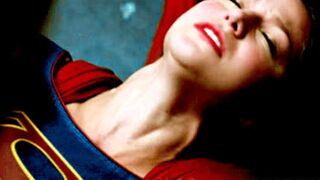 That moment when Melissa Benoist as Supergirl gets fucked in her tight pussy
