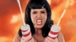 katy Perry asking for your cum