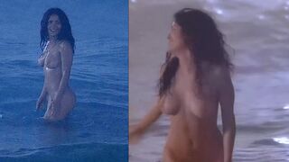 Salma Hayek completely nude bouncing tits