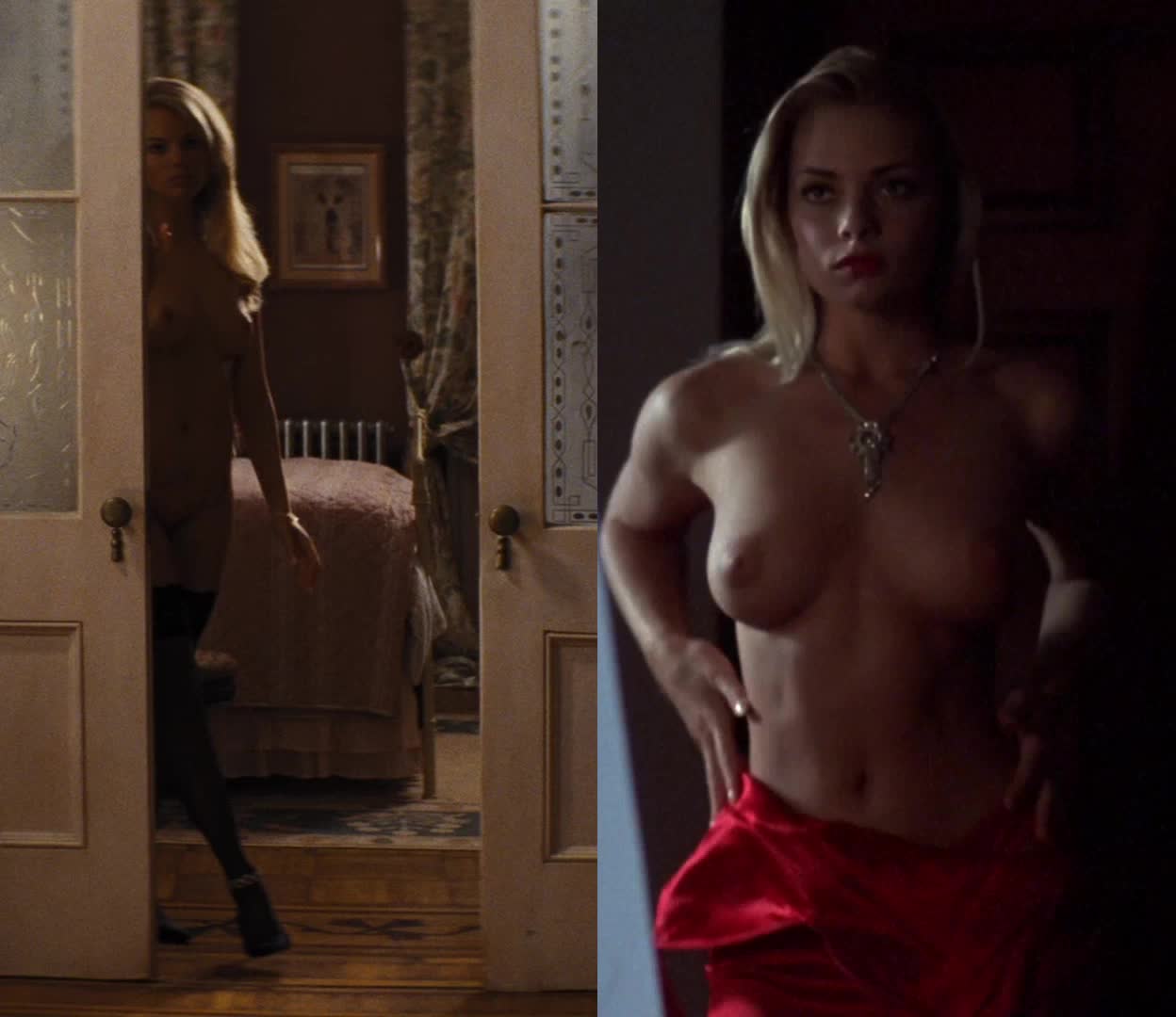 Nude celebs: Margot Robbie full frontal in The Wolf of Wall Street...