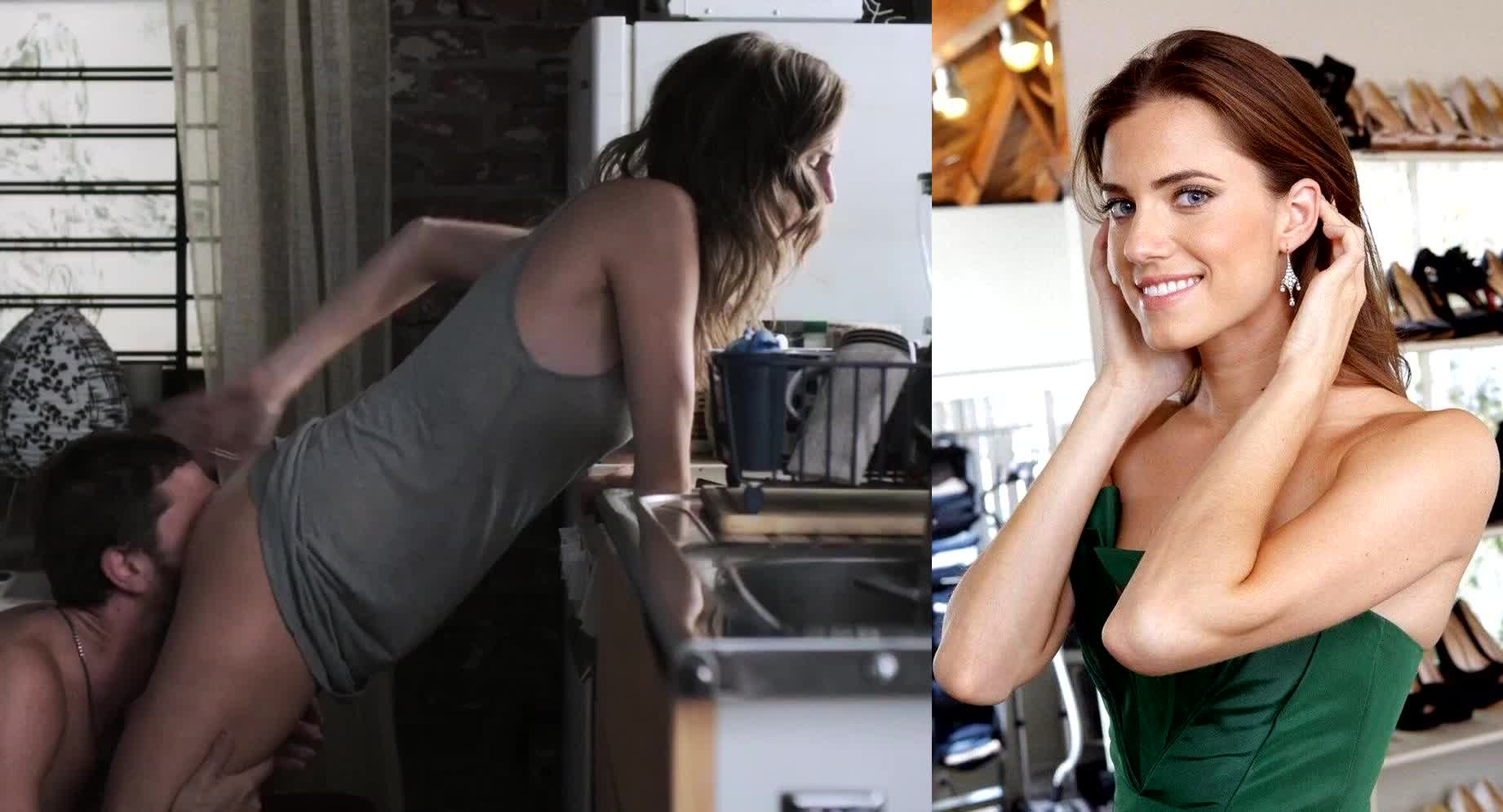 On Off: Allison Williams - GIF Video | nudecelebgifs.com