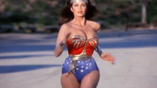 Lynda Carter as Wonder Woman -- 1975-1979 -- Oh, that bounce