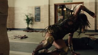gal Gadot as Wonder Woman in recent Justice League Trailer