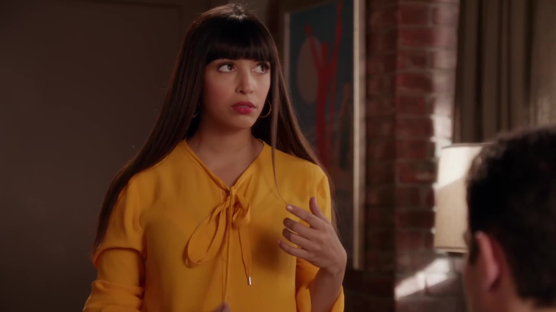 Nude Scenes Hannah Simone Shows Some Plot On New Girl Gif Video