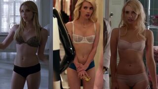 Emma Roberts underwear plot from American Horror Story, Nerve, and Scream Queens