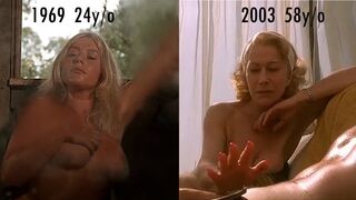 Helen Mirren - Age of Consent vs The Roman Spring of Mrs. Stone - Nude Comparison