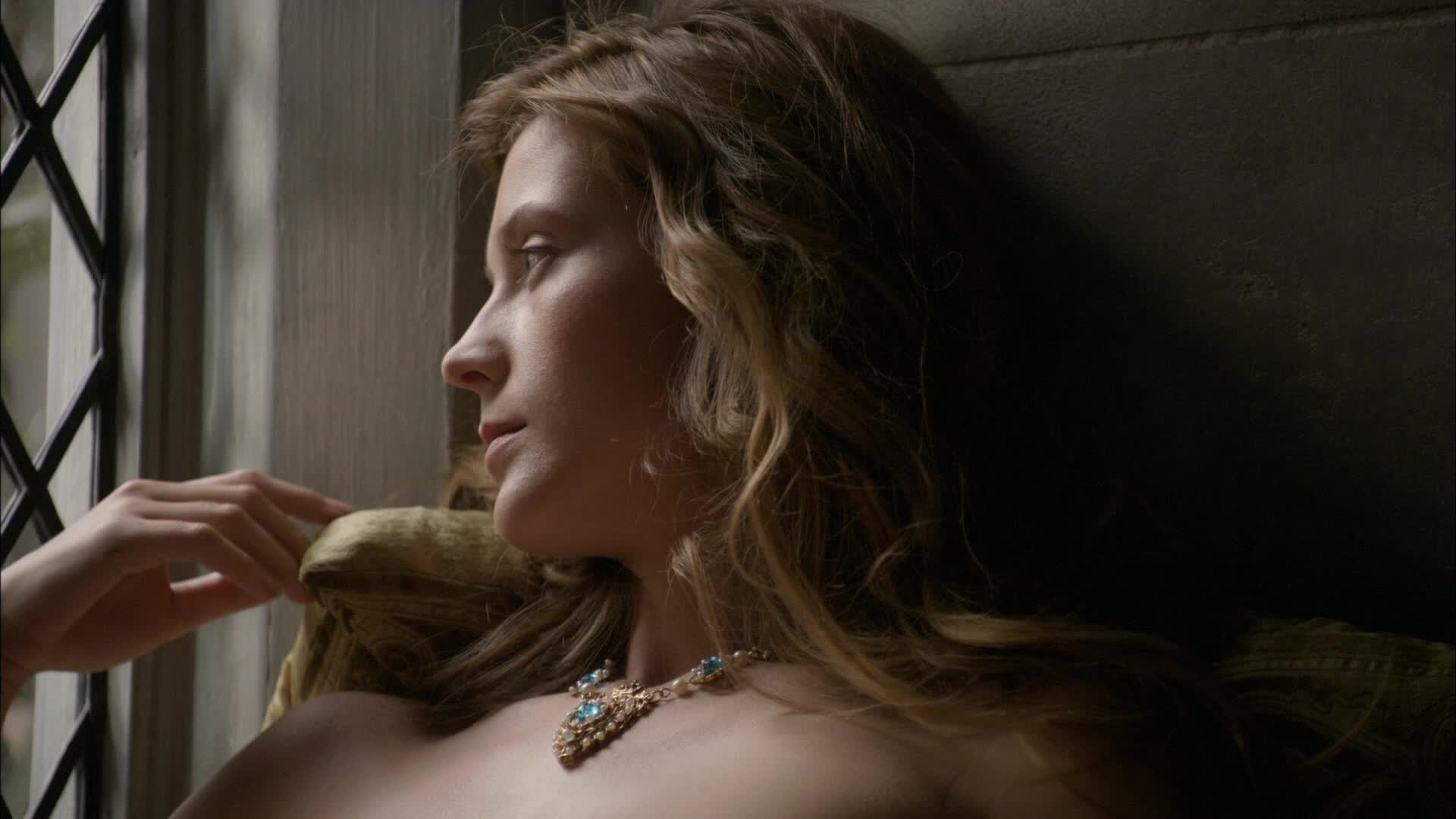 Nude Scenes: Charlotte Salt - The Tudors - GIF Video.