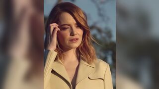 Emma Stone See Through Pokies in Les Parfums Louis Vuitton Campaign
