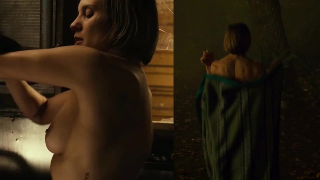 Nude Scenes: Katee Sackhoff - GIF Video.
