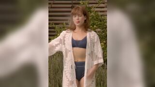 Jane Levy bikini in There's Johnny