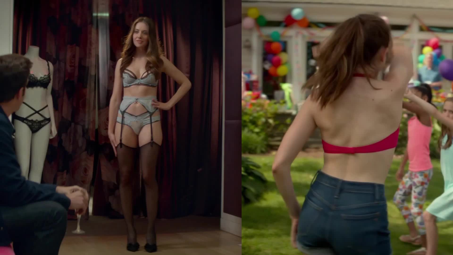 Alison brie thong
