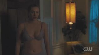 Lili Reinhart in her undies from the new episode of Riverdale