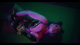 Nicki Minaj teasing us with a glass ceiling