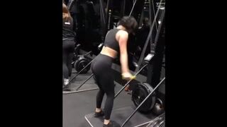 Vanessa Hudgens working out showin off that amazing booty
