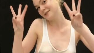 I want someone to help me cum to Elle Fanning