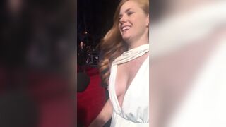 Microphones are the ENEMY when interviewing Amy Adams
