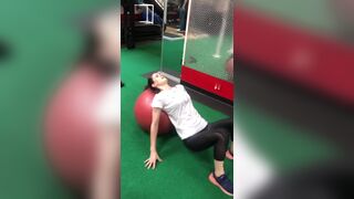 Alexandra Daddario Work Out