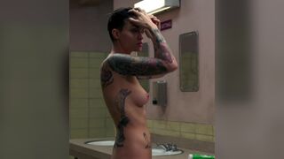 Ruby Rose topless