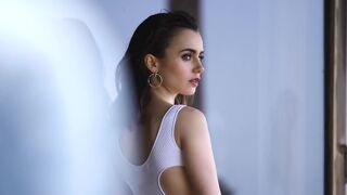 Lily Collins has me so horny right now