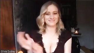 Would you secretly jerk off if you were on a Zoom call with Olivia Taylor Dudley?