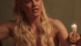 Lucy Lawless (41) TOPLESS plot in 'Spartacus' S1E6 (2010)