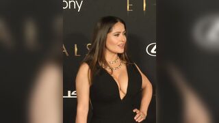 What could possibly be better than having Salma Hayek’s big tits pressed against your face?