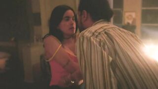 Paulina Gaitan nude and brightened in The Souvenir (2021)