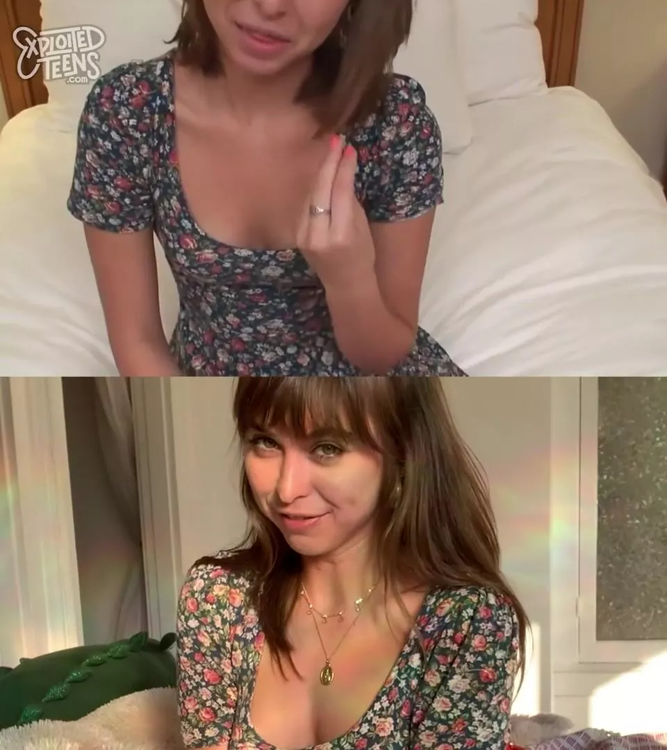 Too Cute For Porn: Riley Reid in the same dress...10 years apart - GIF  Video | nudecelebgifs.com