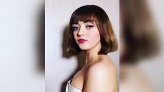 Your little sister, Maisie Williams, was so excited when she got asked to your prom by the black star running back. He’ll humiliate you the entire night, groping Maisie’s tits and ass in front of everyone, then breeding her tight body with his BBC right i