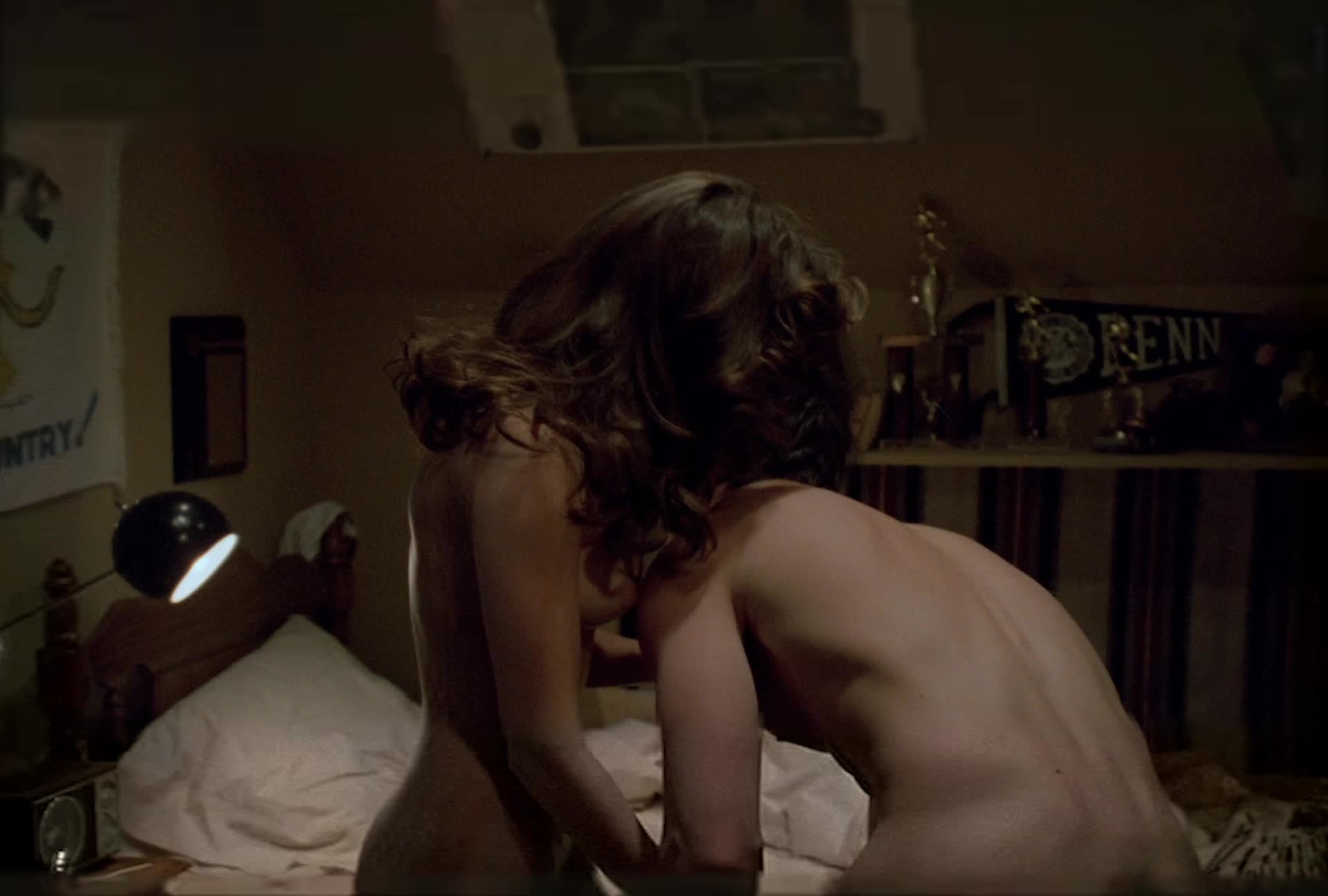 Nude celebs: Lea Thompson's Full frontal in 'All the Right Moves&...