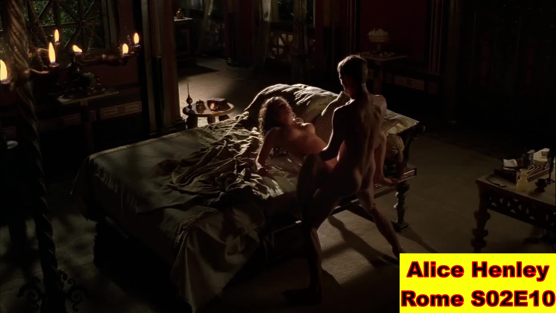 Sex scenes: Alice Henley Rome S02E10 - GIF Video | nudecelebgifs.com